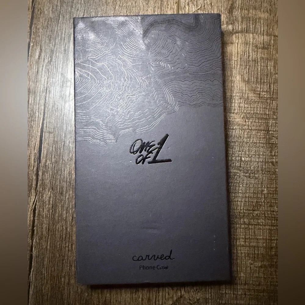 Carved “One of 1” iPhone 16 Pro Case